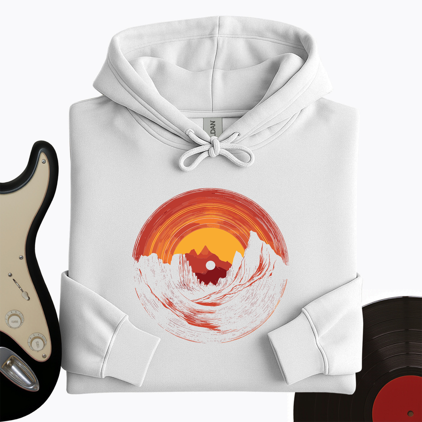 Vinyl Sunset Hoodie