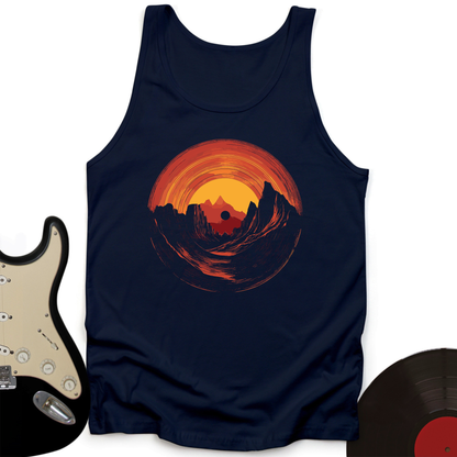 Vinyl Sunset Tank