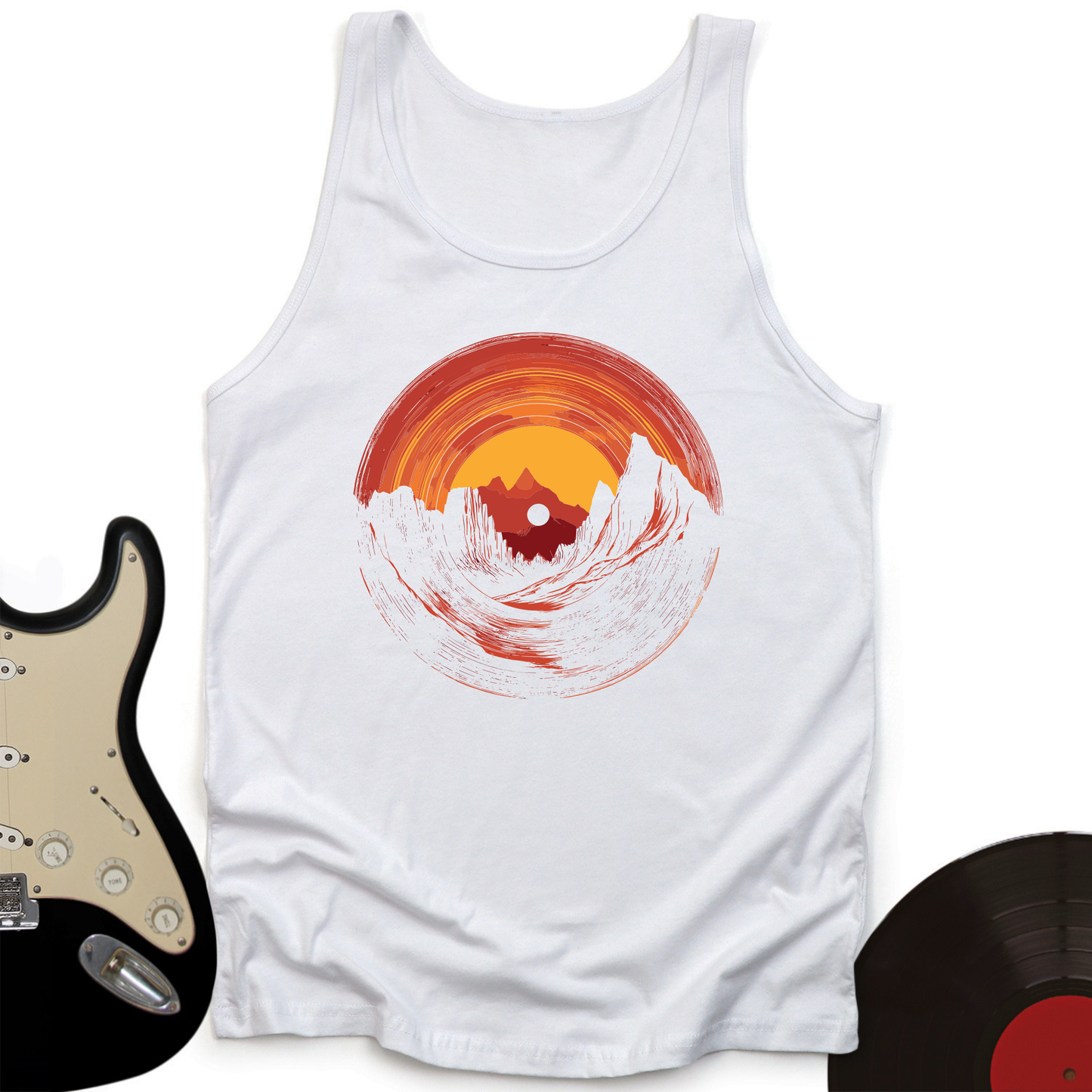 Vinyl Sunset Tank