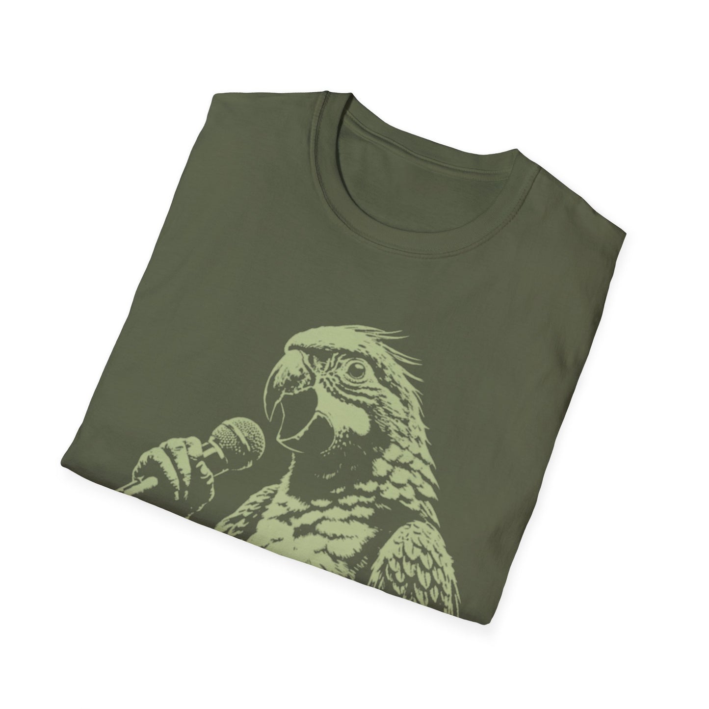 Parrot Singer T-Shirt
