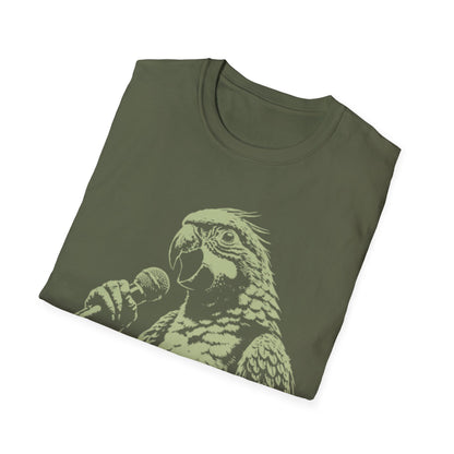 Parrot Singer T-Shirt