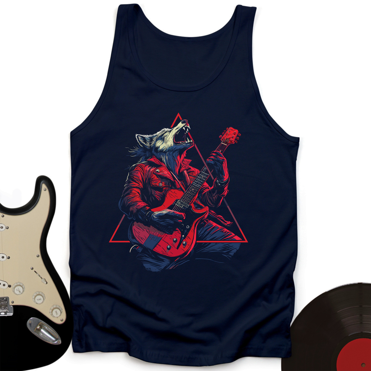 Fierce Wolf Guitar Tank