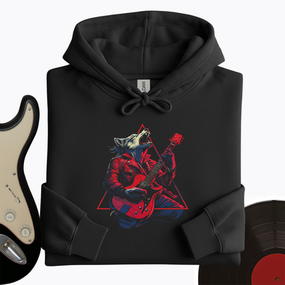 Fierce Wolf Guitar Hoodie