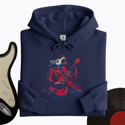 Fierce Wolf Guitar Hoodie