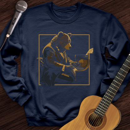 Piano Bear Crewneck