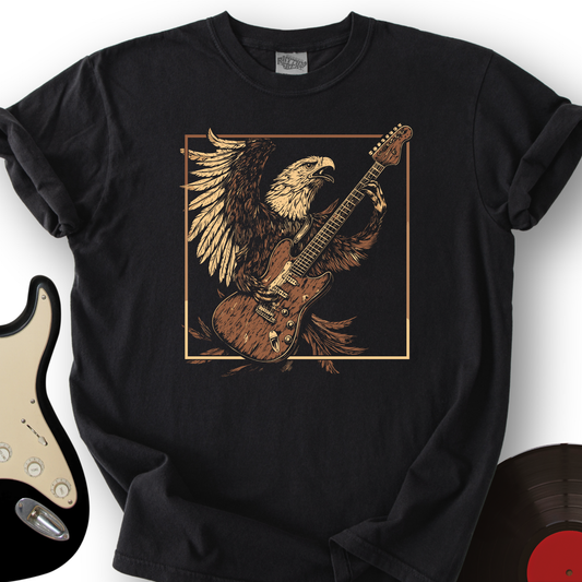 Majestic Eagle Guitar T-Shirt