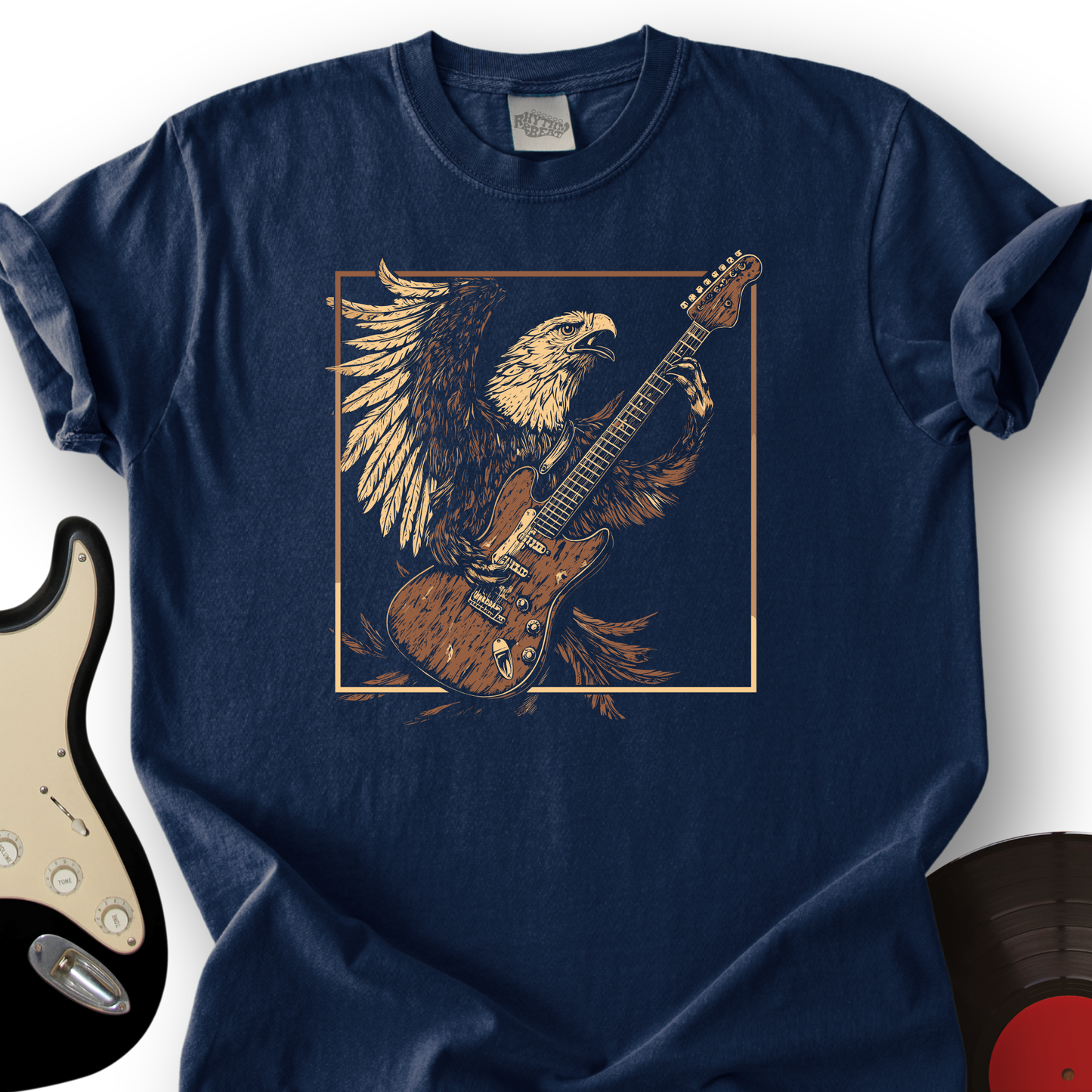 Majestic Eagle Guitar T-Shirt