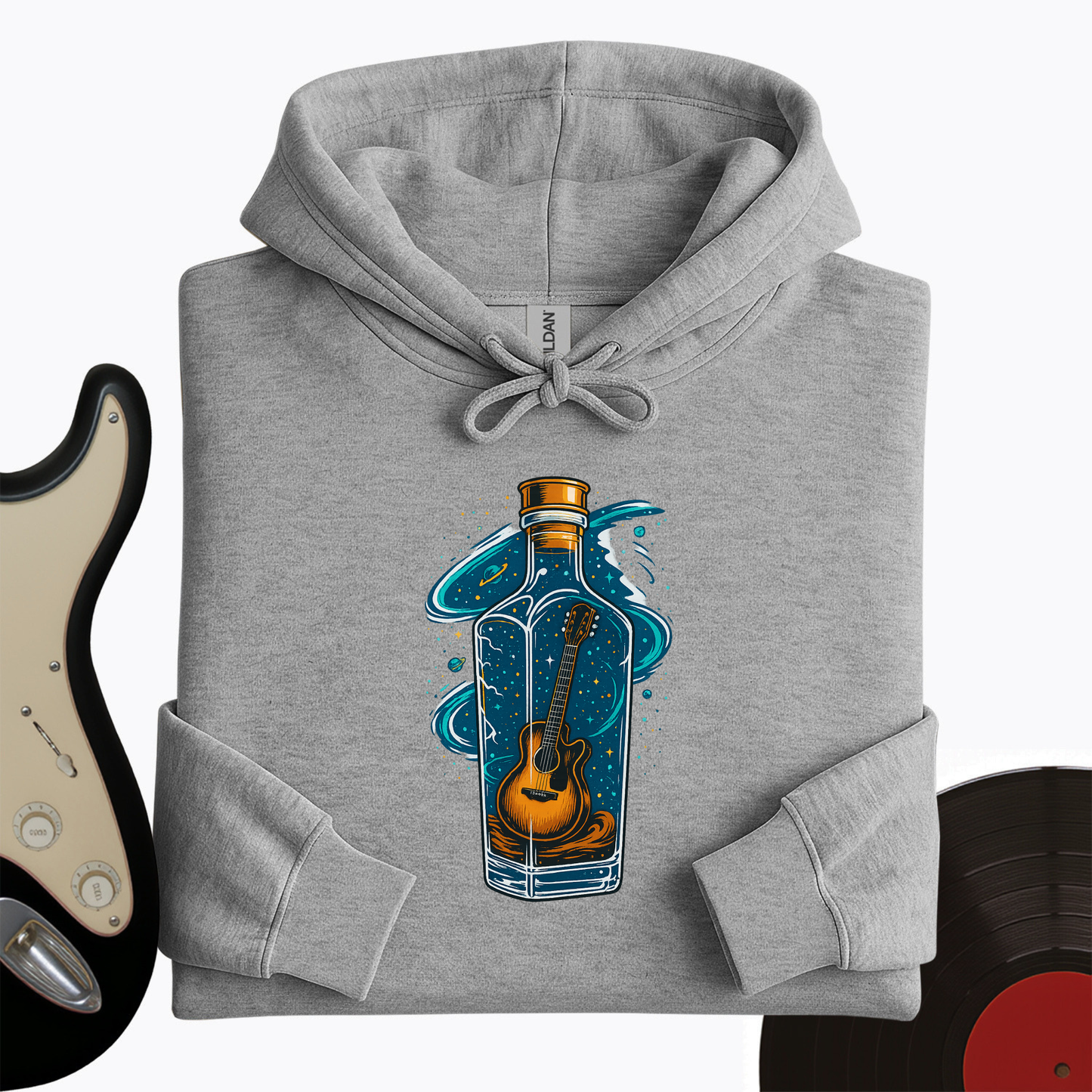 Guitar In A Bottle Hoodie