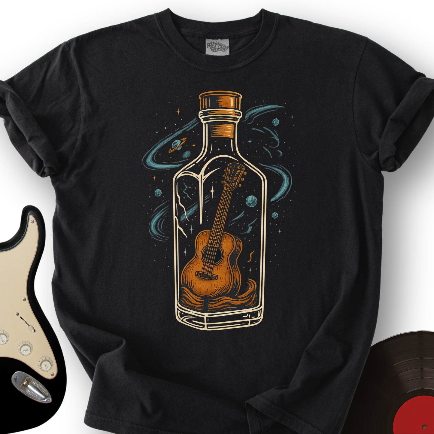 Guitar In A Bottle T-Shirt