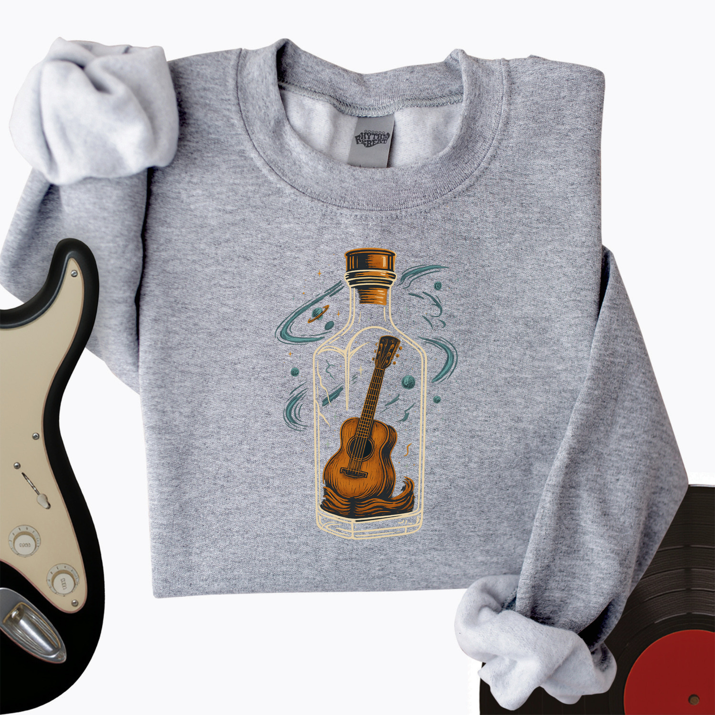 Guitar In A Bottle Crewneck