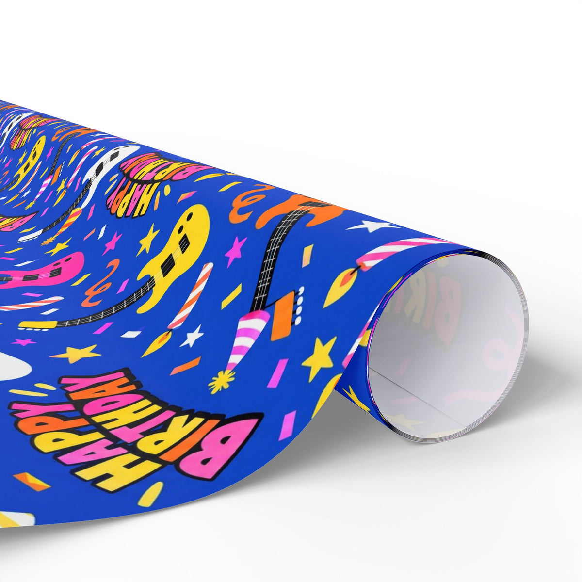 Happy Birthday Rock Star Wrapping Paper