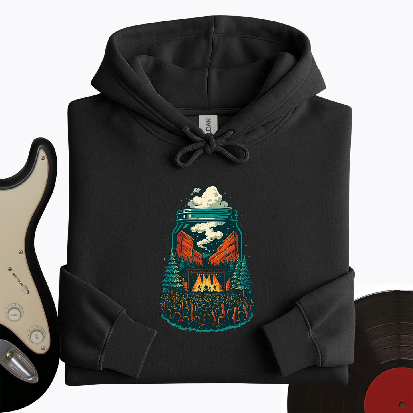 Bottle Up The Music Hoodie