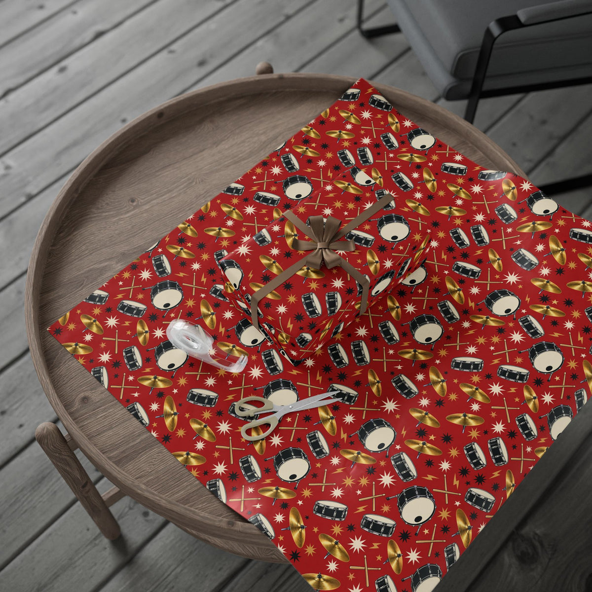 Drummer Wrapping Paper