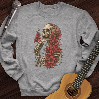 Skeleton Serenade Crewneck