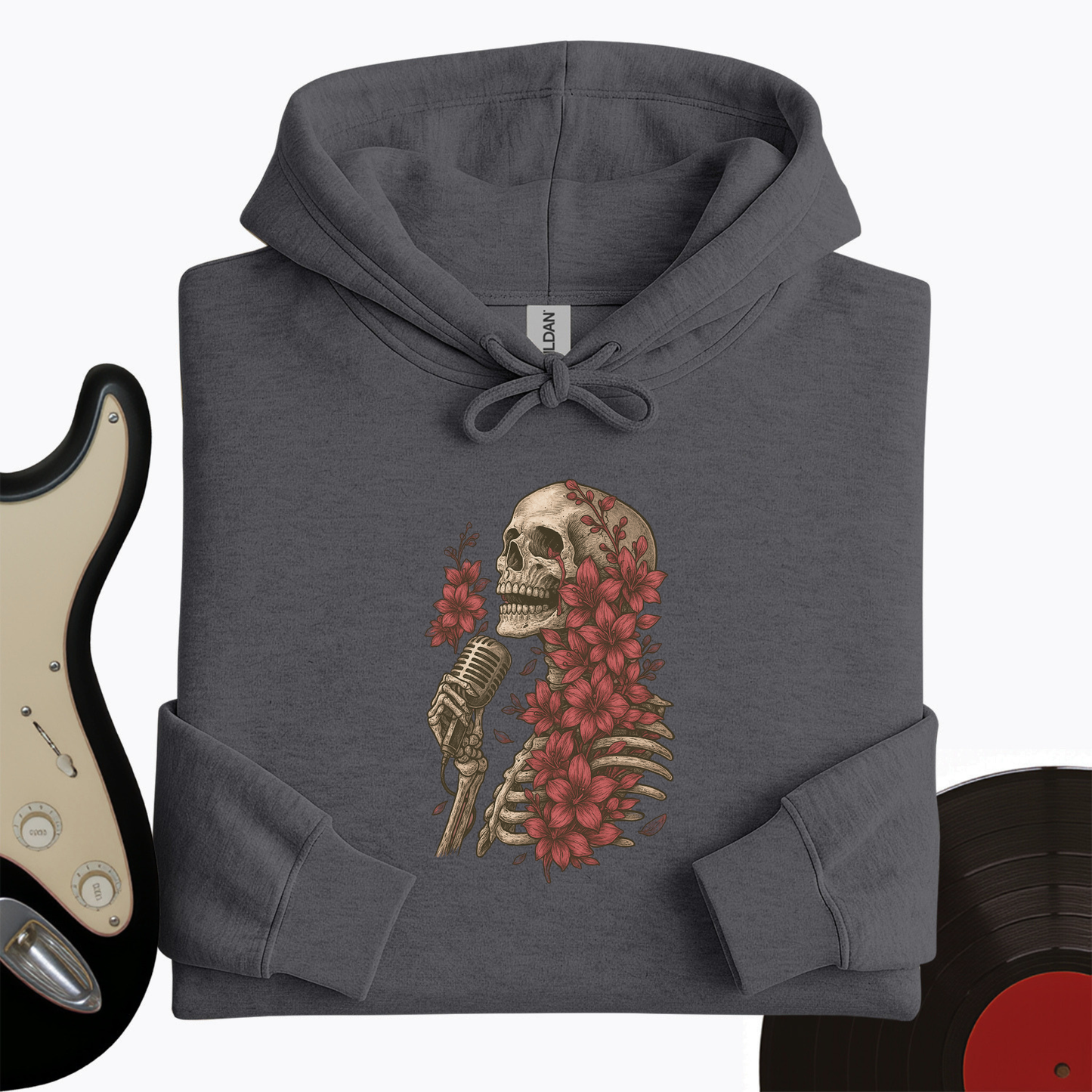 Skeleton Serenade Hoodie