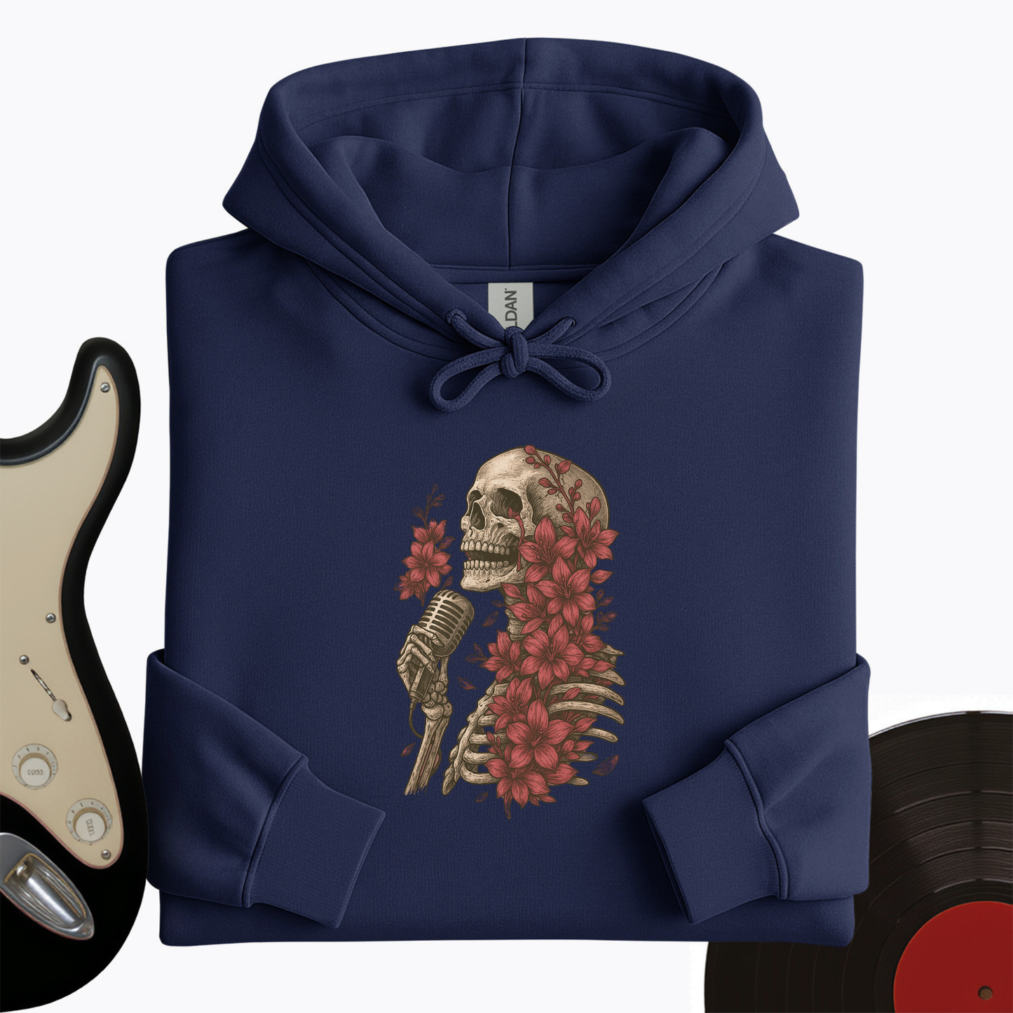 Skeleton Serenade Hoodie