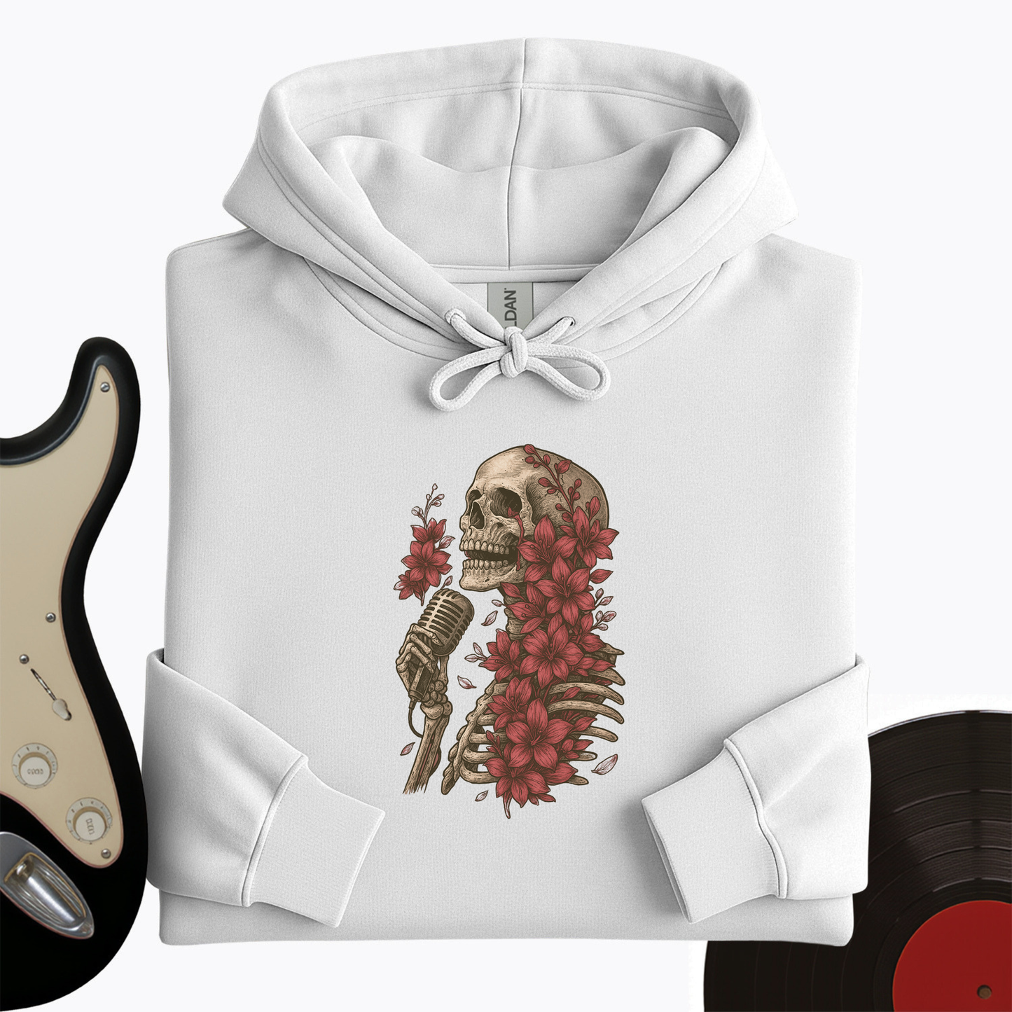 Skeleton Serenade Hoodie
