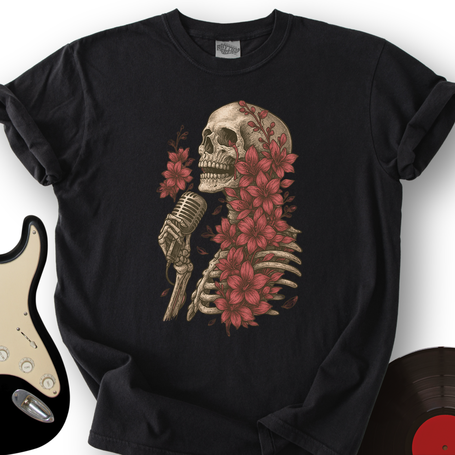 Skeleton Serenade T-Shirt