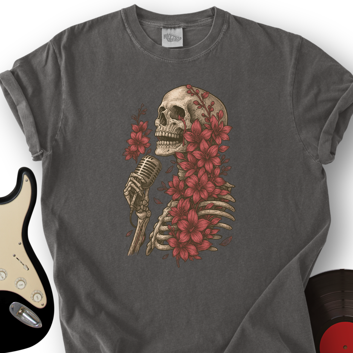 Skeleton Serenade T-Shirt