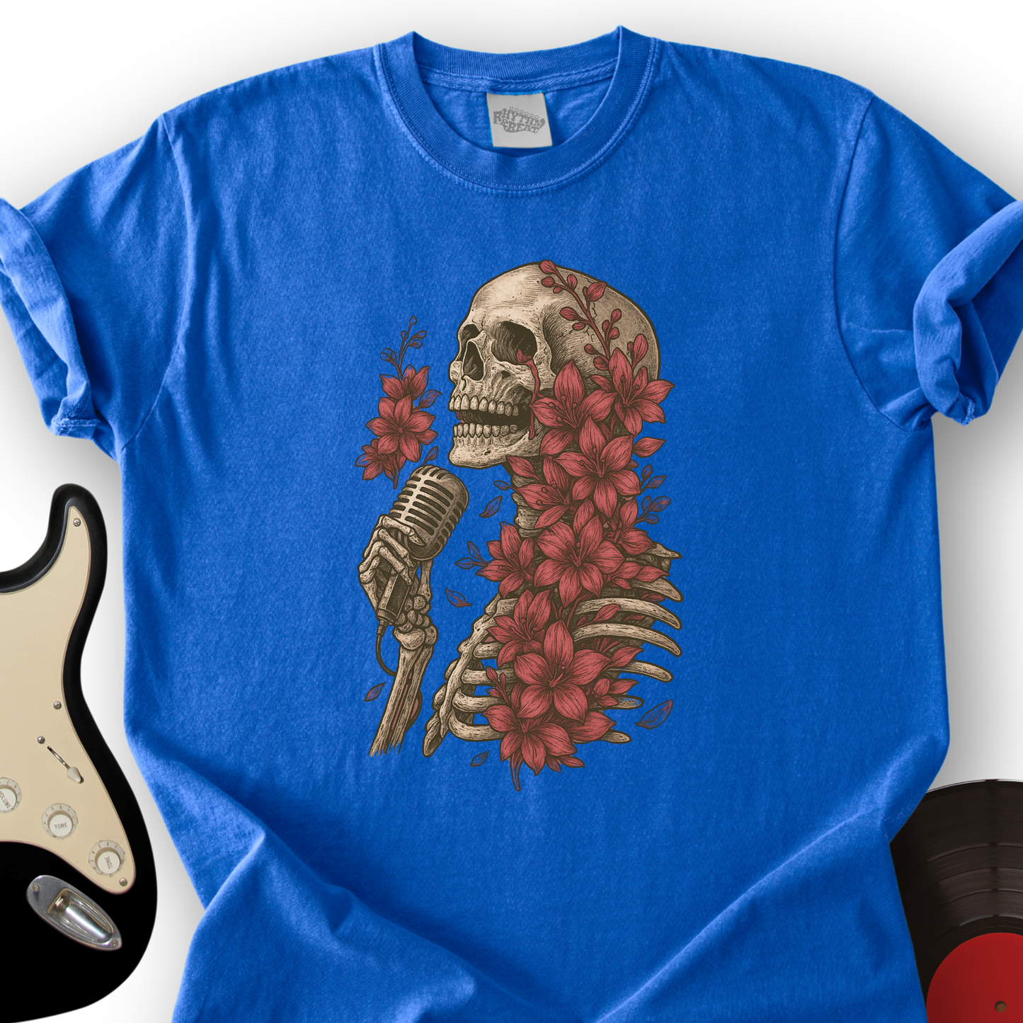 Skeleton Serenade T-Shirt