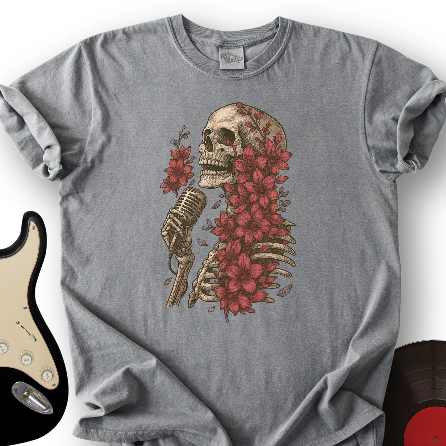 Skeleton Serenade T-Shirt