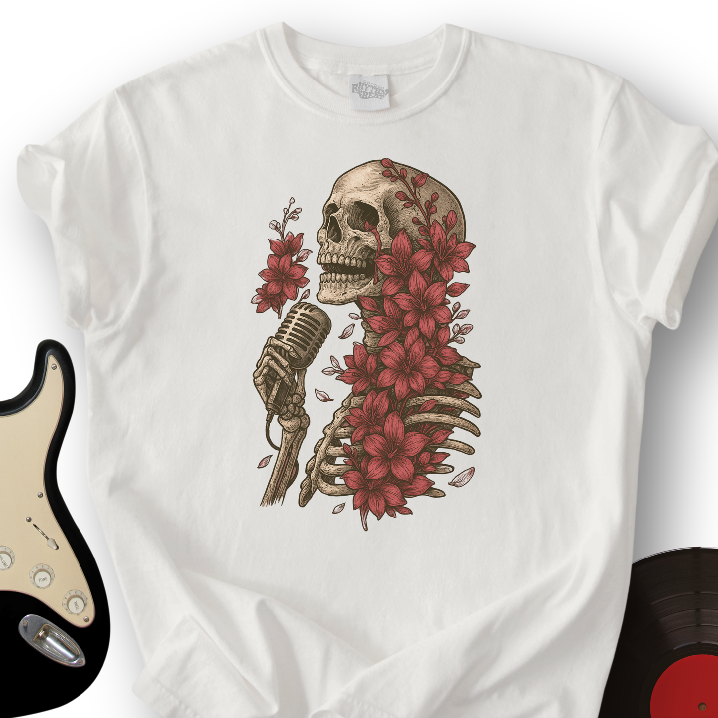 Skeleton Serenade T-Shirt