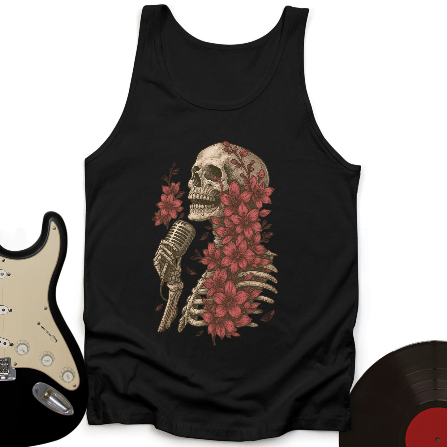 Skeleton Serenade Tank