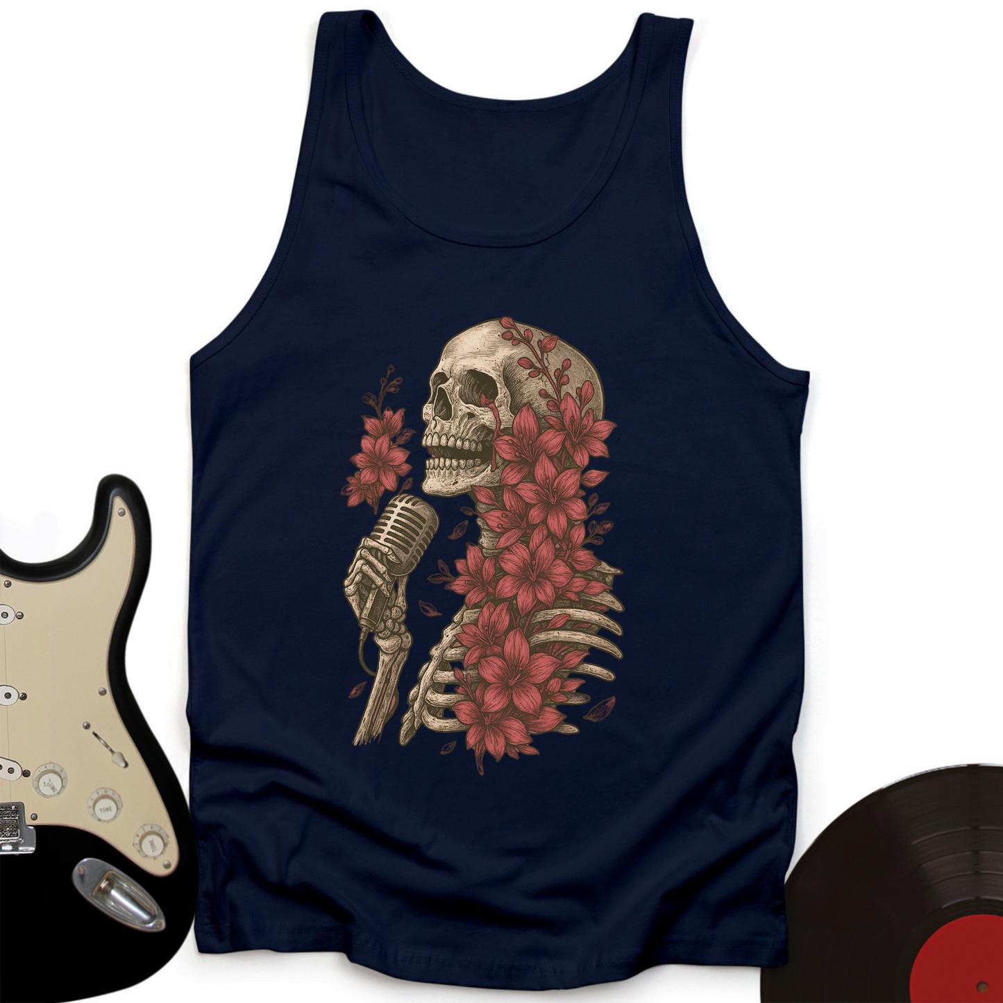 Skeleton Serenade Tank