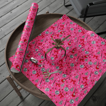 Pinkmas Disco Wrapping Paper