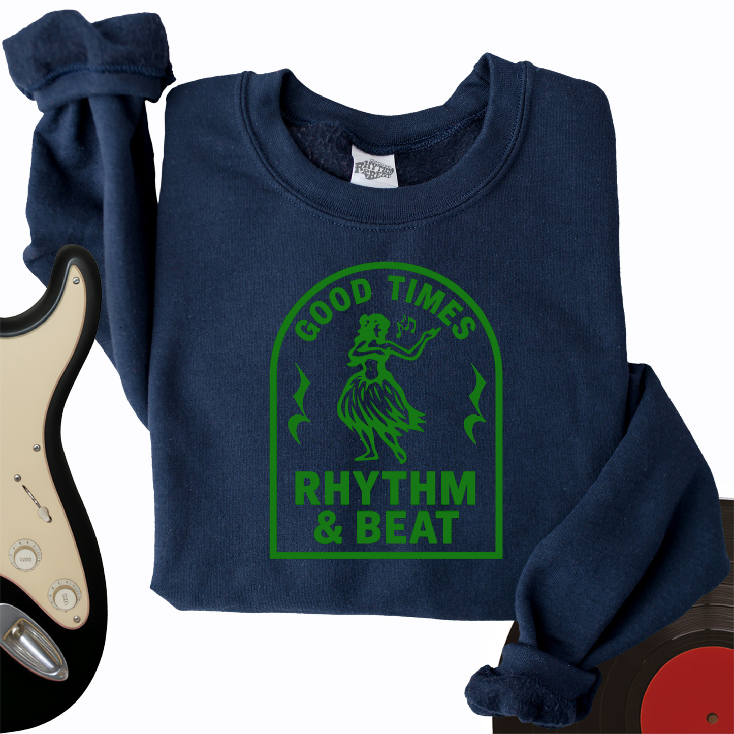 Good Times Rhythm & Beat Crewneck
