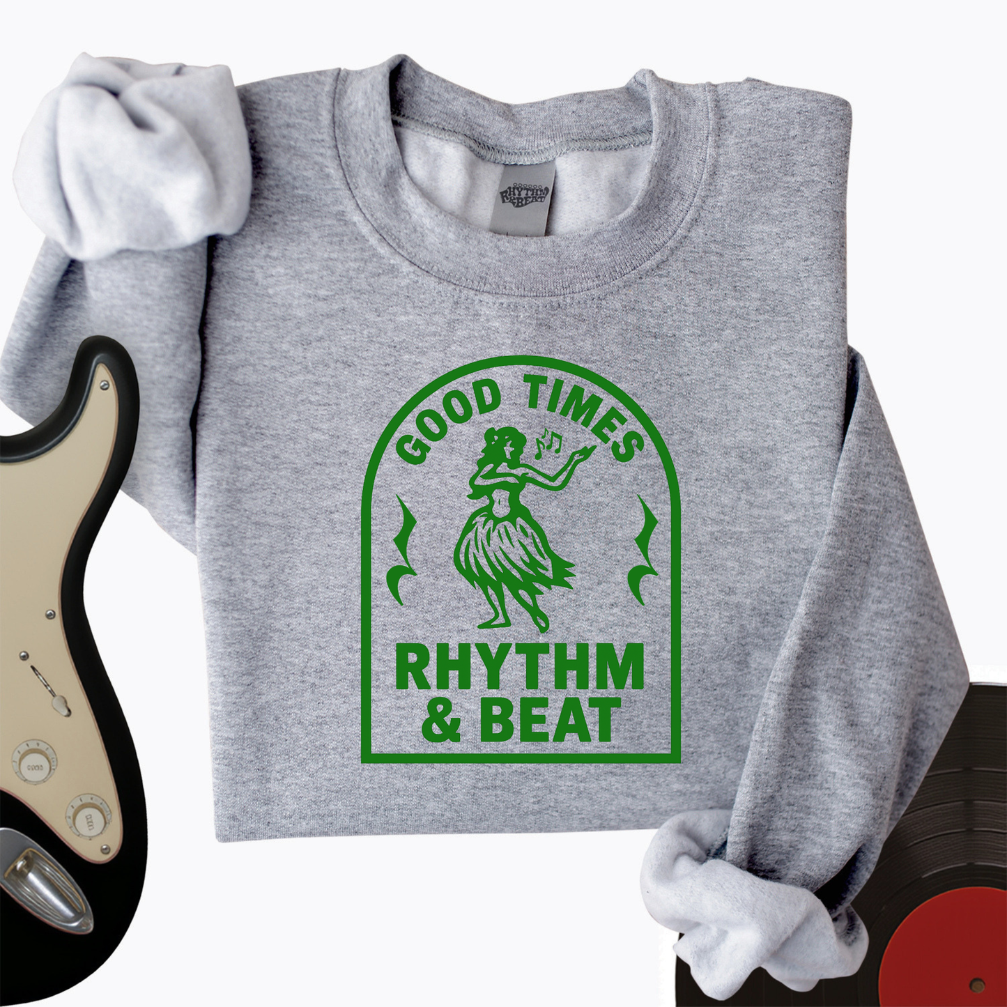 Good Times Rhythm & Beat Crewneck