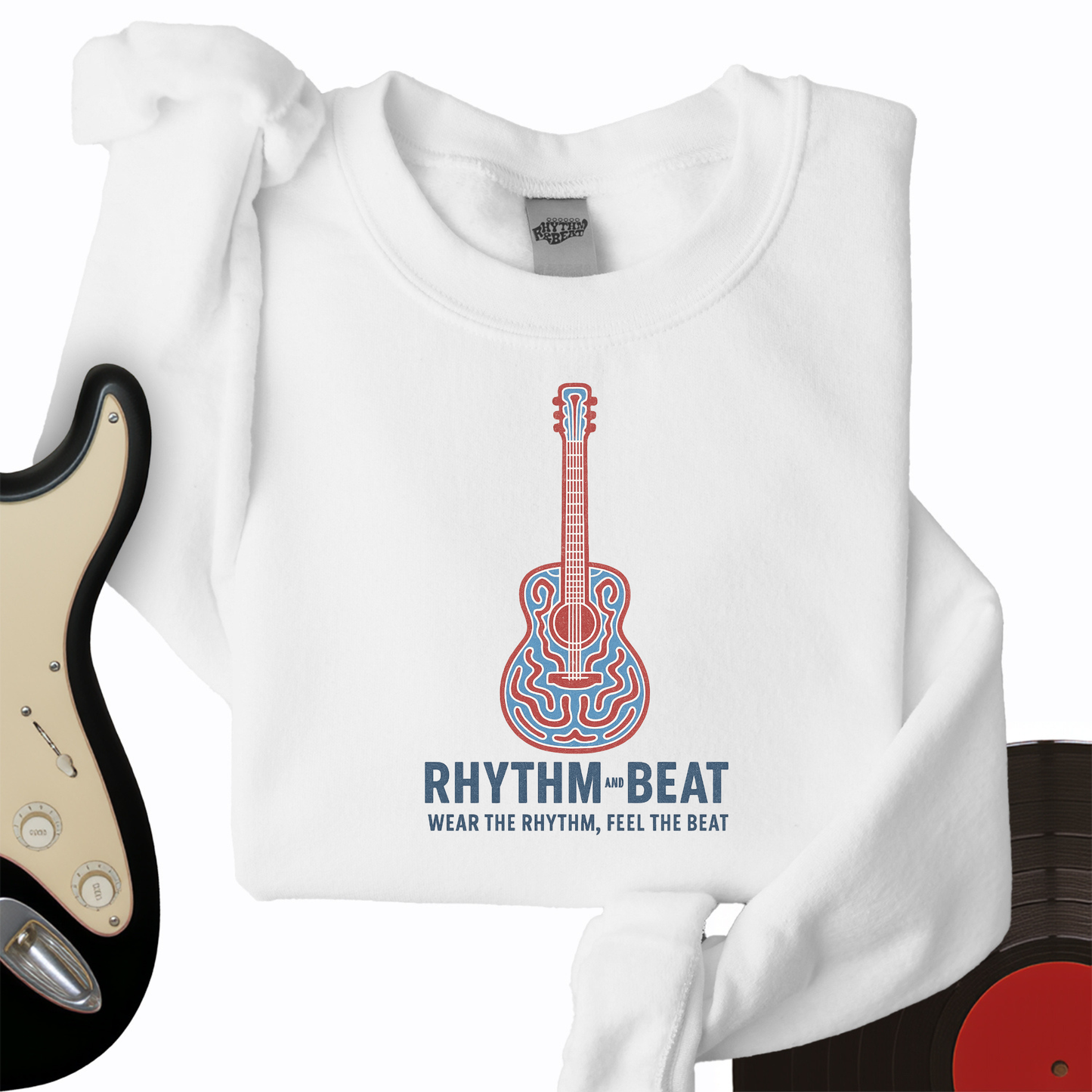 Rhythm & Beat Strings Crewneck