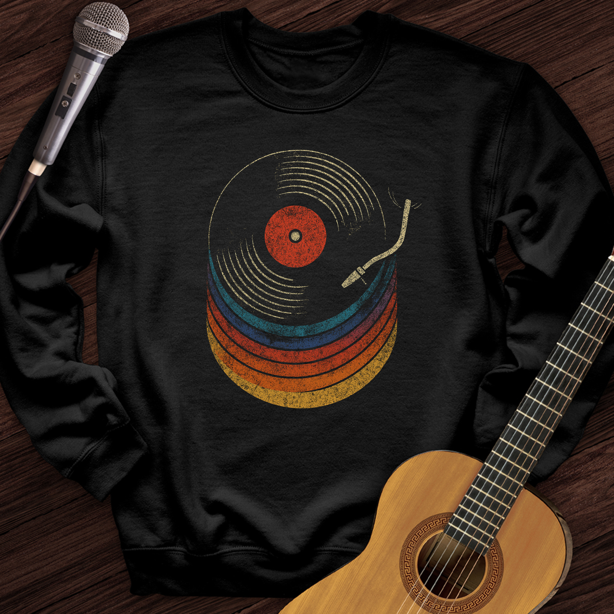 Spin The Past Crewneck