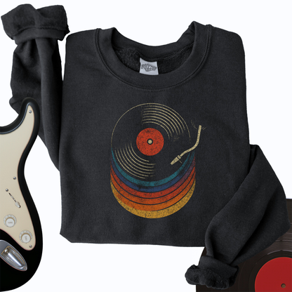 Spin The Past Crewneck