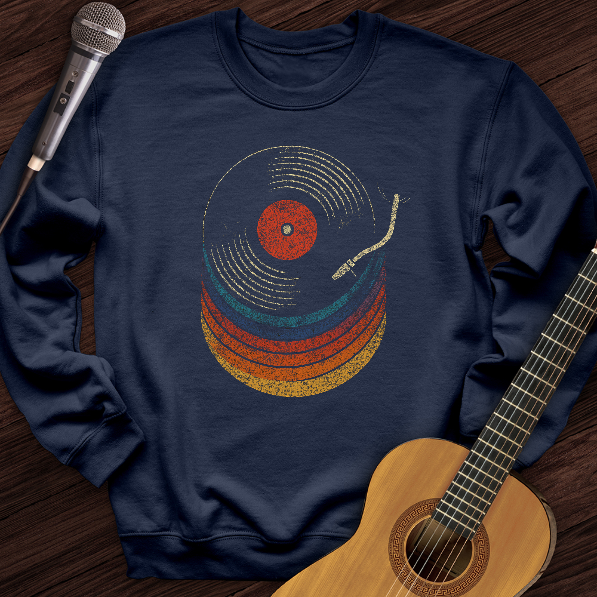 Spin The Past Crewneck