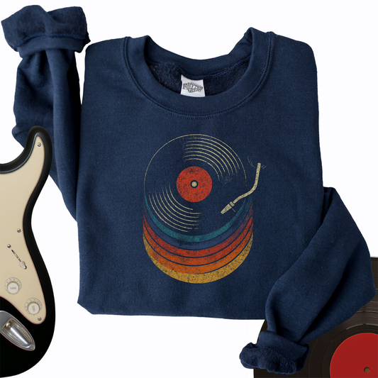 Spin The Past Crewneck