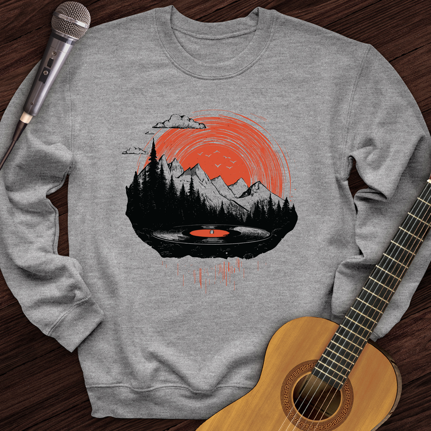 Lost In the Soundscape Crewneck