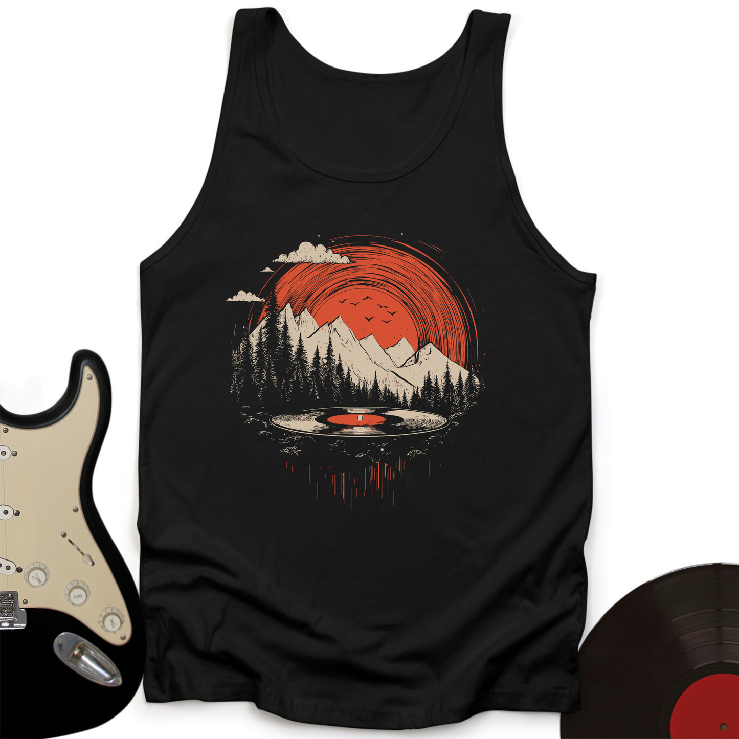 Lost In the Soundscape Unisex Tank Top