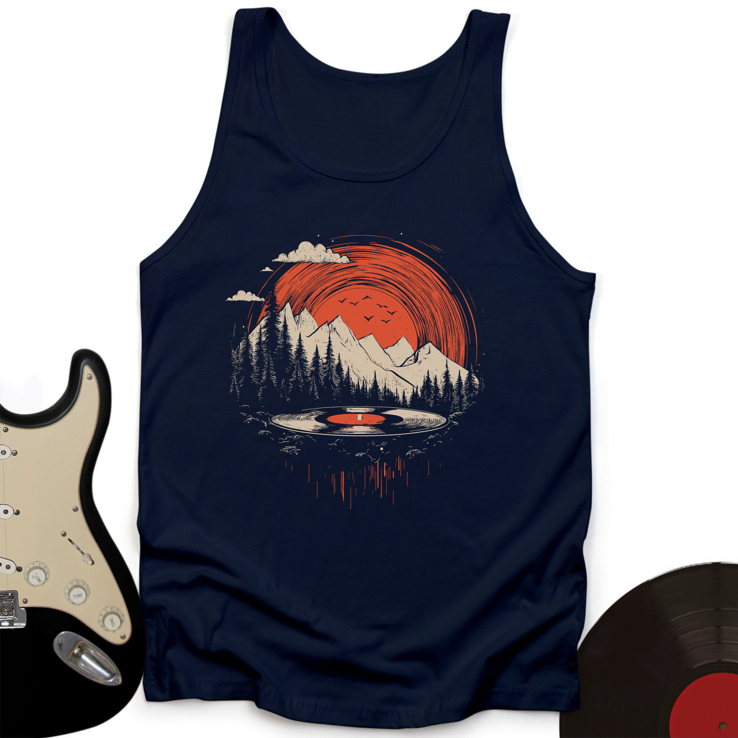 Lost In the Soundscape Unisex Tank Top
