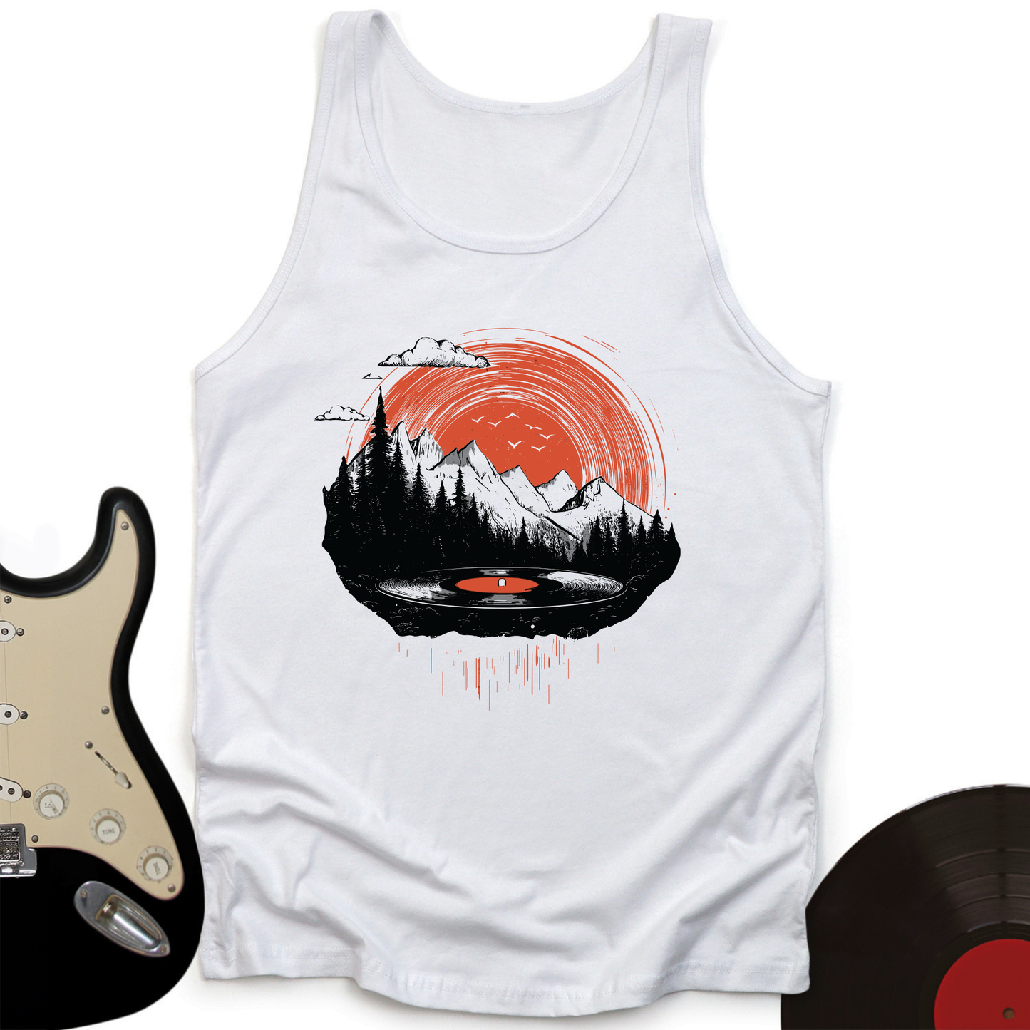 Lost In the Soundscape Unisex Tank Top