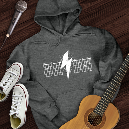 Lightning Bolt Guitar Chord Hoodie