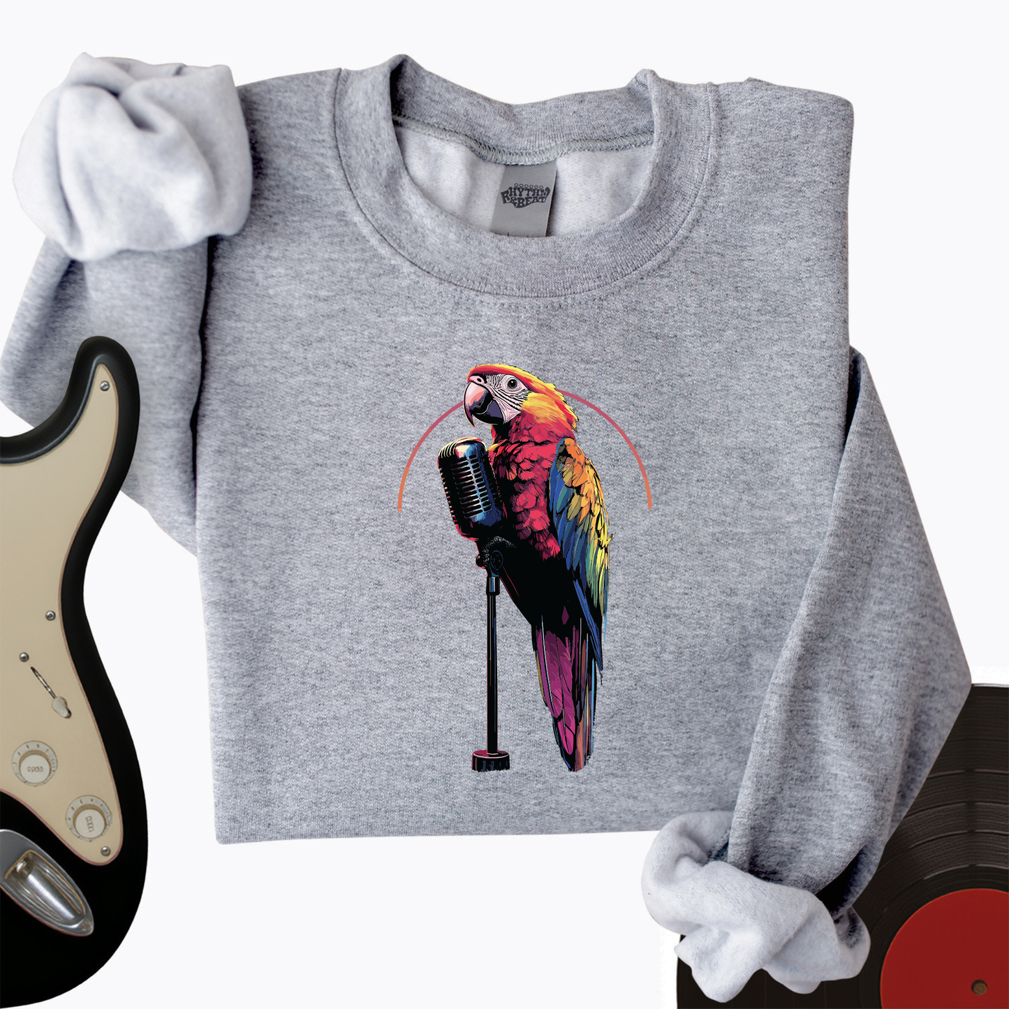 Parrot Microphone Crewneck