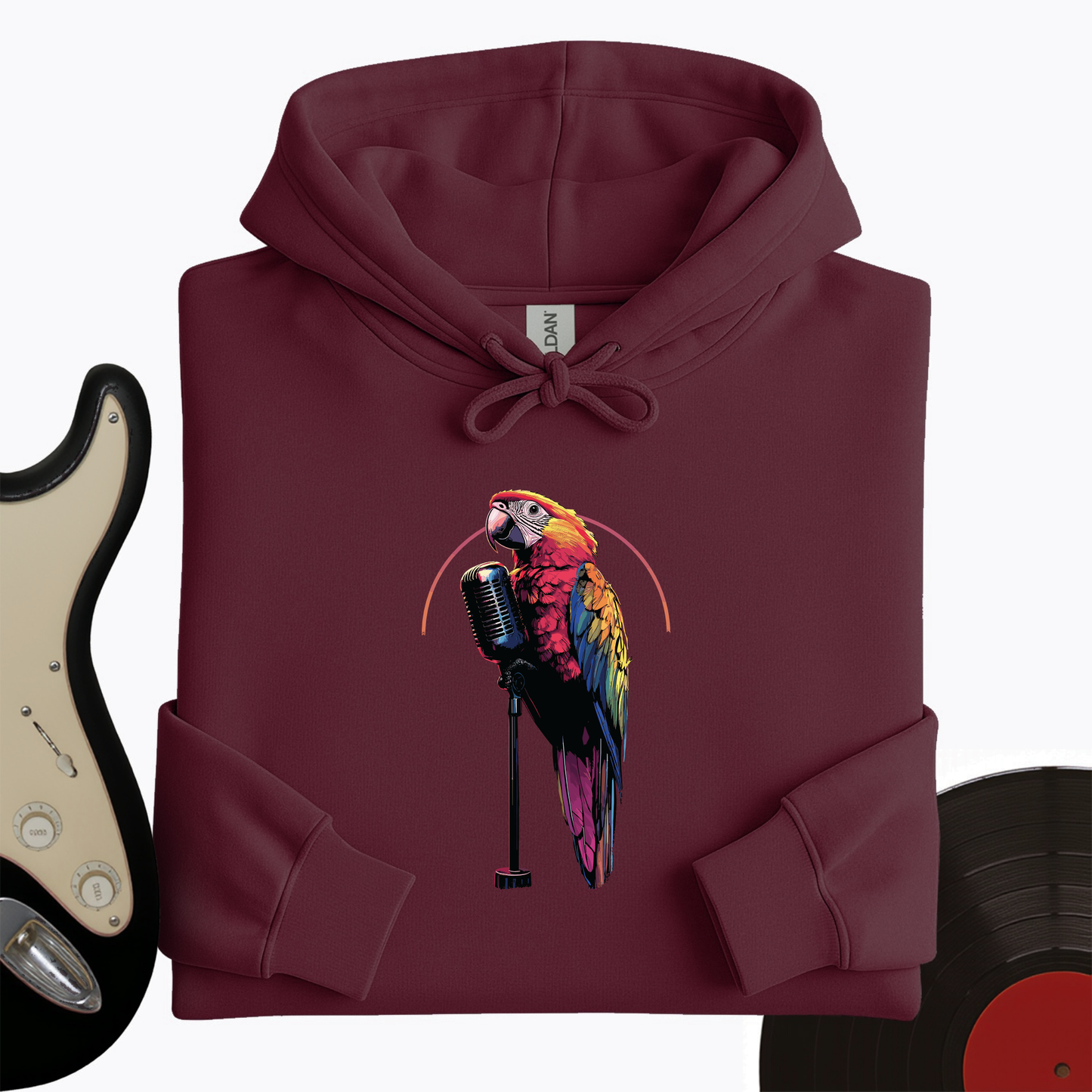 Parrot Microphone Hoodie