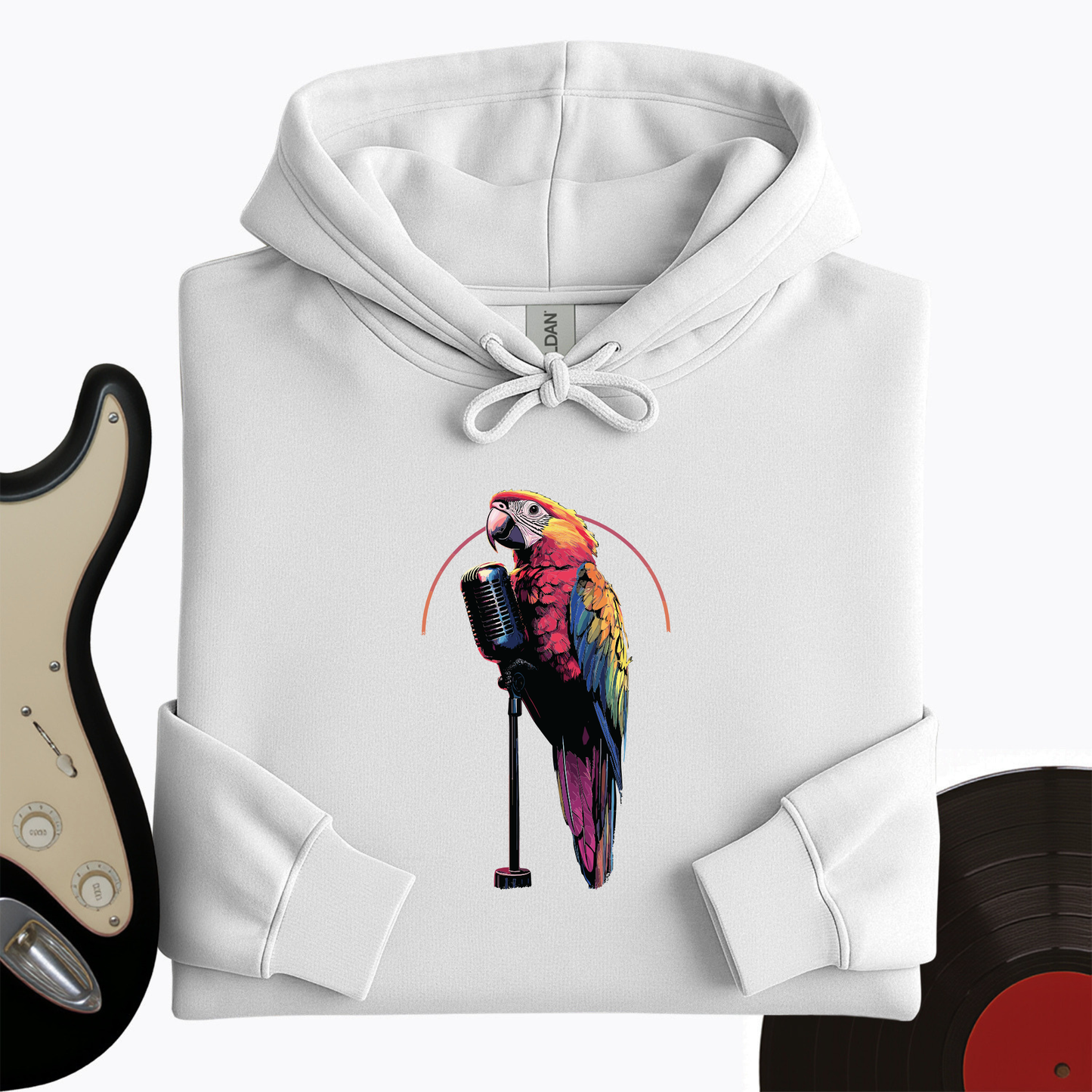 Parrot Microphone Hoodie