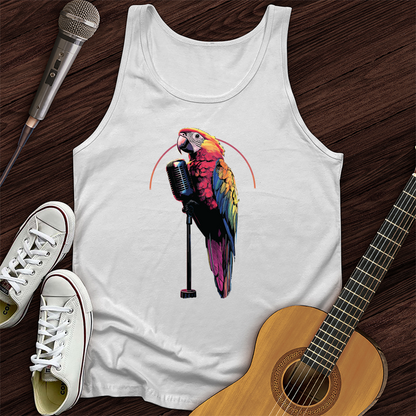 Parrot Microphone Unisex Tank Top