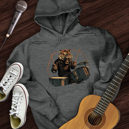 Tiger Drummer Hoodie