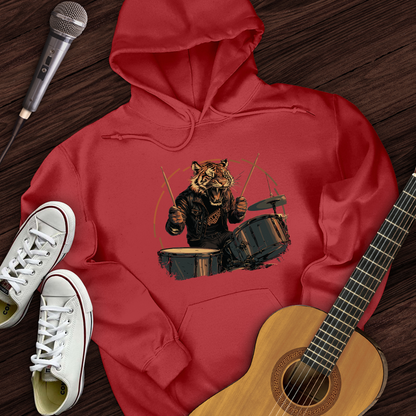Tiger Drummer Hoodie