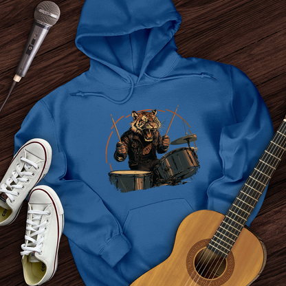 Tiger Drummer Hoodie