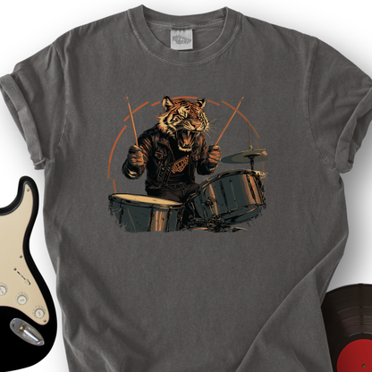 Tiger Drummer T-Shirt