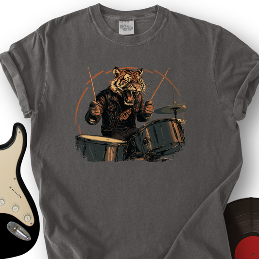 Tiger Drummer T-Shirt